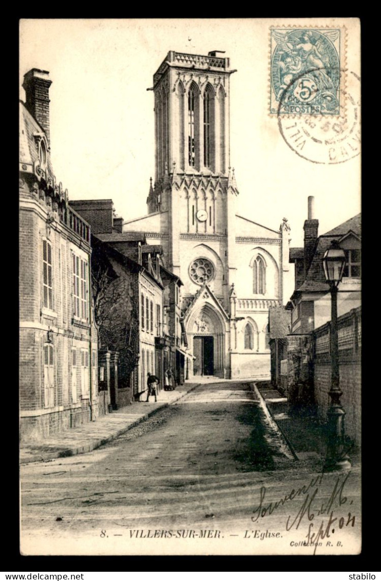 14 - VILLERS-SUR-MER - L'EGLISE - Villers Sur Mer