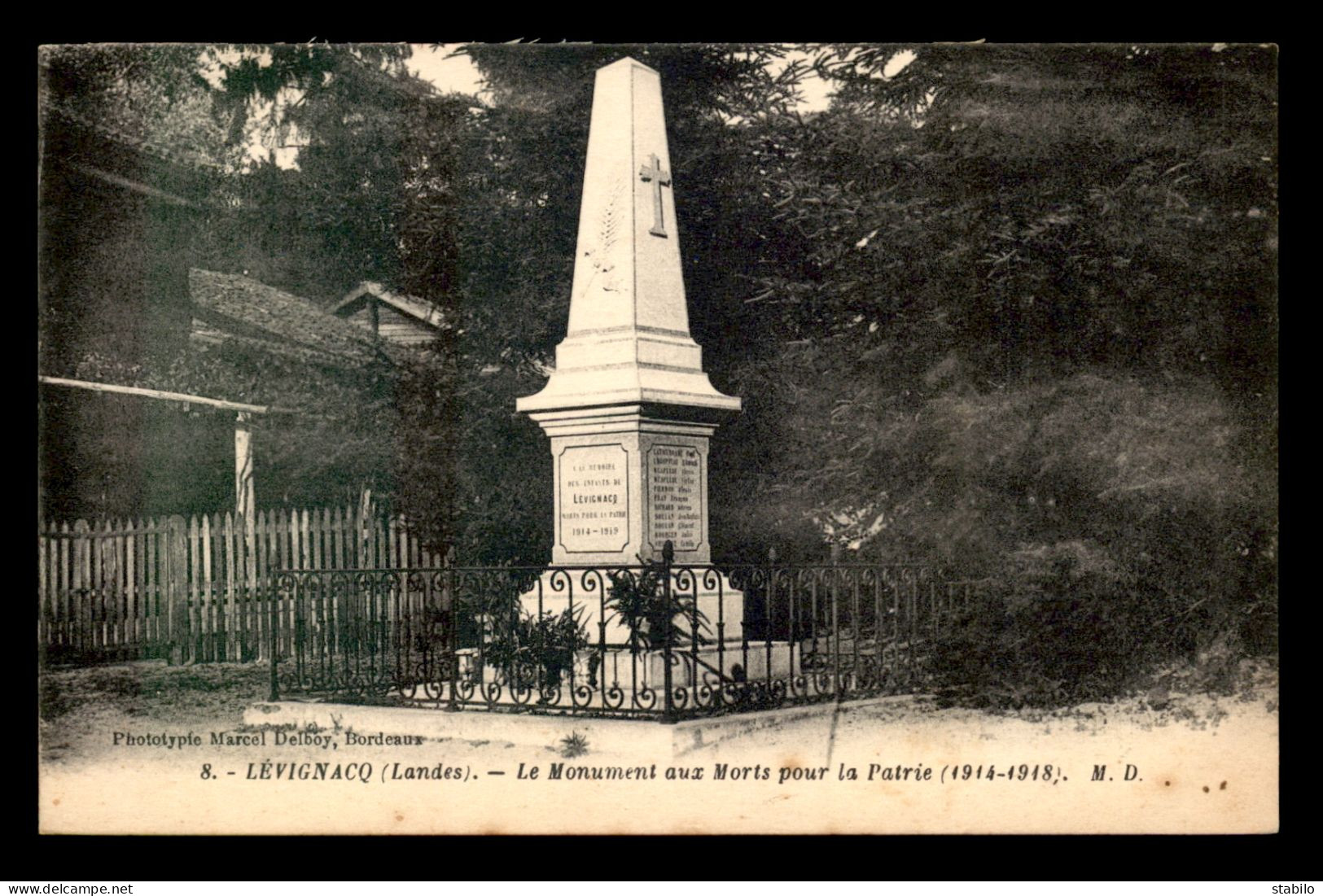 40 - LEVIGNACQ - LE MONUMENT AUX MORTS - Other & Unclassified