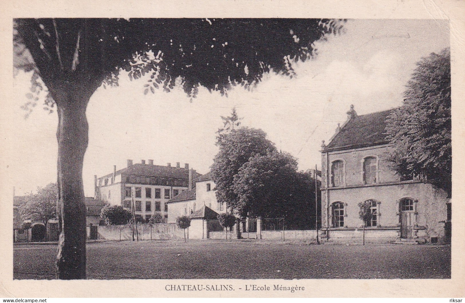 CHATEAU SALINS(ECOLE MENAGERE) - Chateau Salins