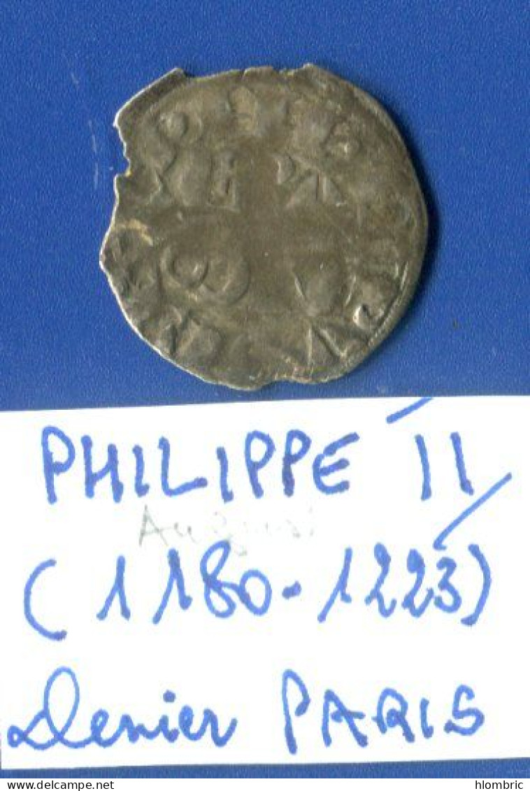 Philippe 2  1180 / 1223  Denier - 1180-1223 Philippe II Auguste
