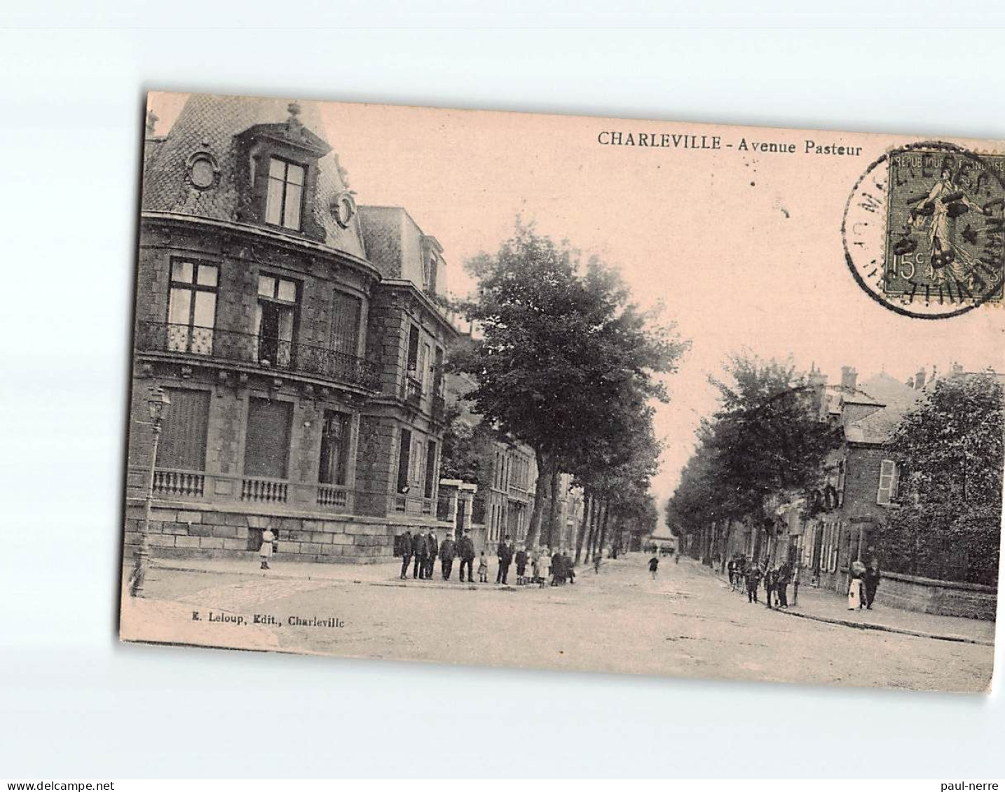 CHARLEVILLE : Avenue Pasteur - état - Charleville