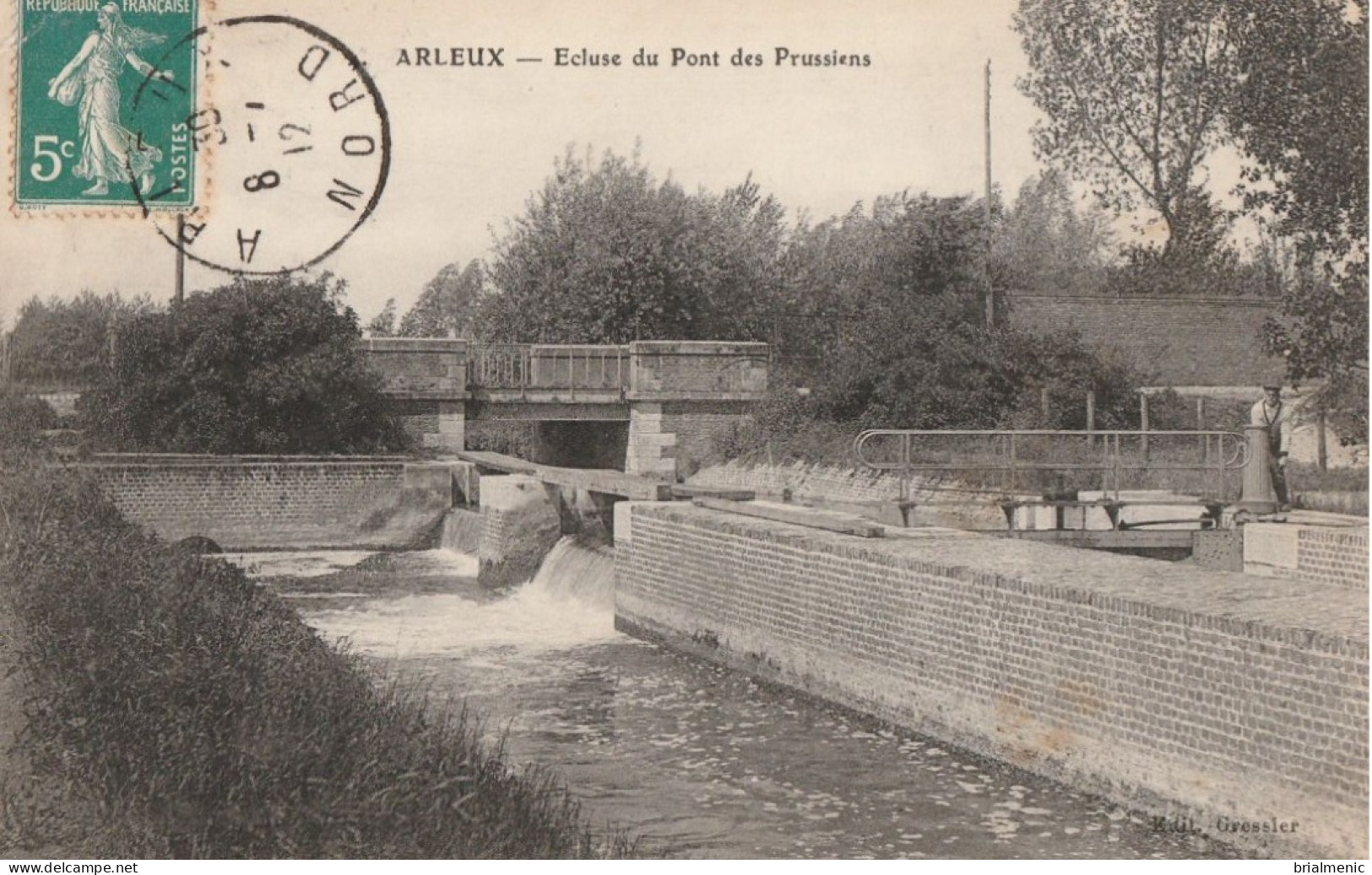 ARLEUX  Ecluse Du Pont Des Prussiens - Arleux