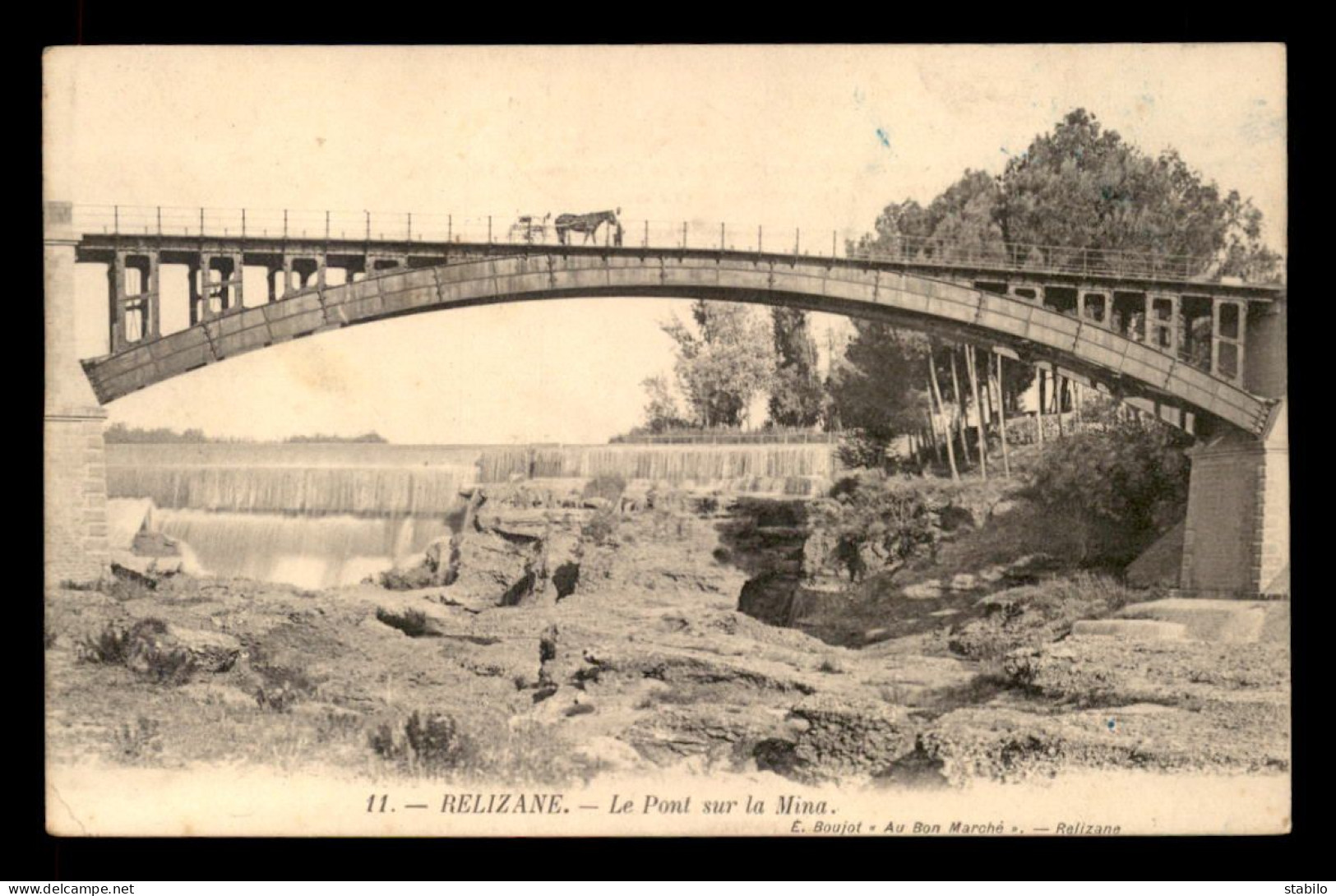 ALGERIE - RELIZANE - LE PONT SUR LA MINA - Autres & Non Classés