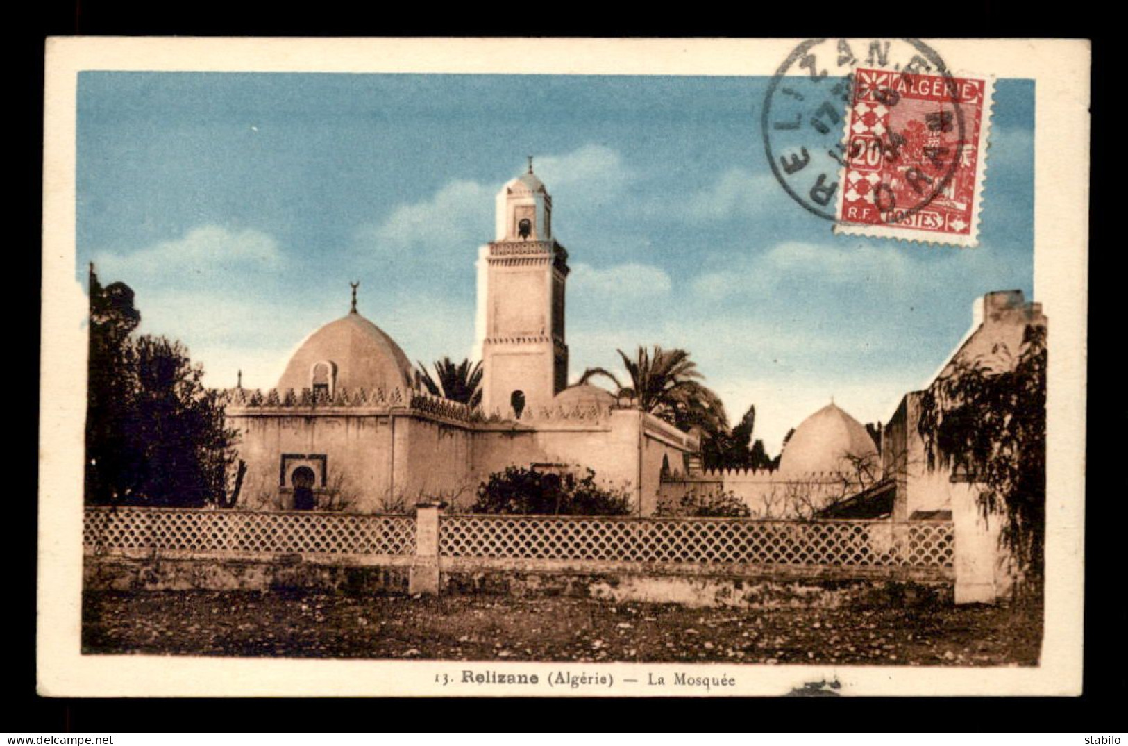 ALGERIE - RELIZANE - LA MOSQUEE - Altri & Non Classificati