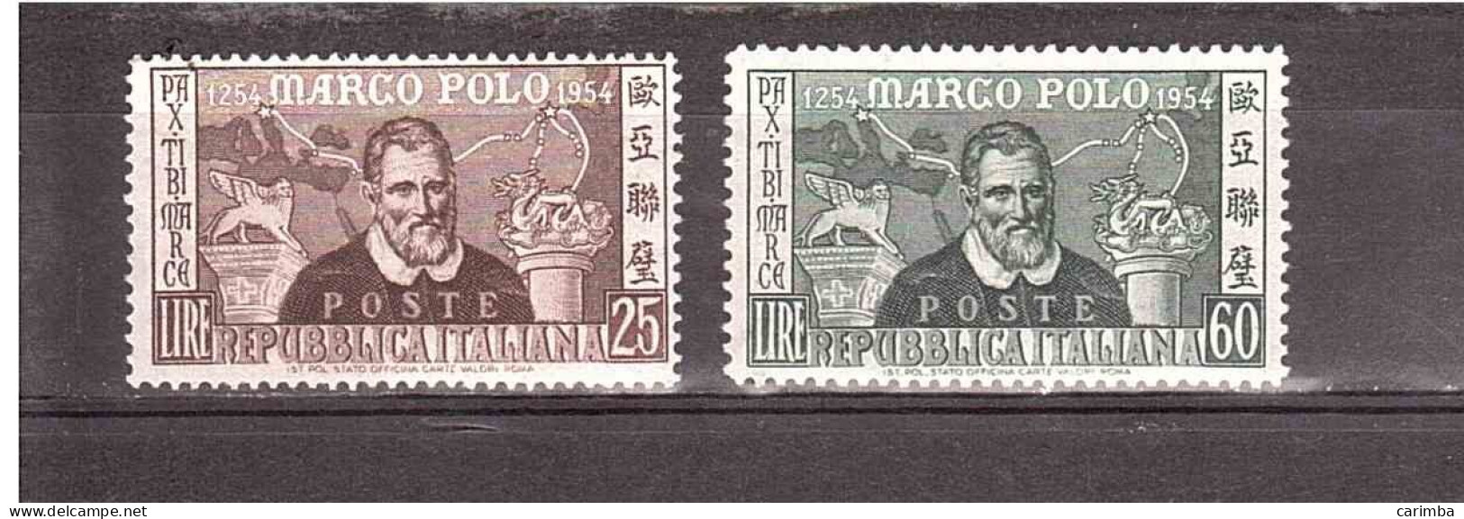 1954 MARCO POLO - 1946-60: Nieuw/plakker