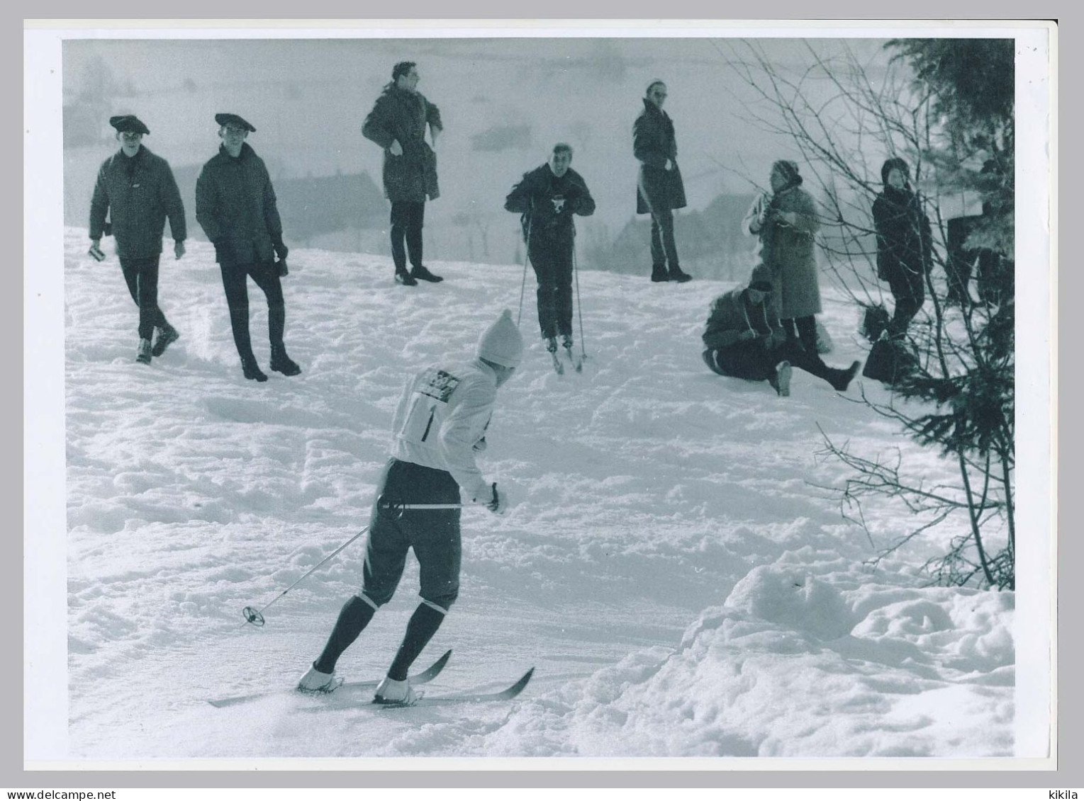 Repro Photo (24) Xèmes Jeux Olympiques D'Hiver De GRENOBLE 1968 Olympic Games 68 AUTRANS Ski De Fond Un Coureur* - Autres & Non Classés