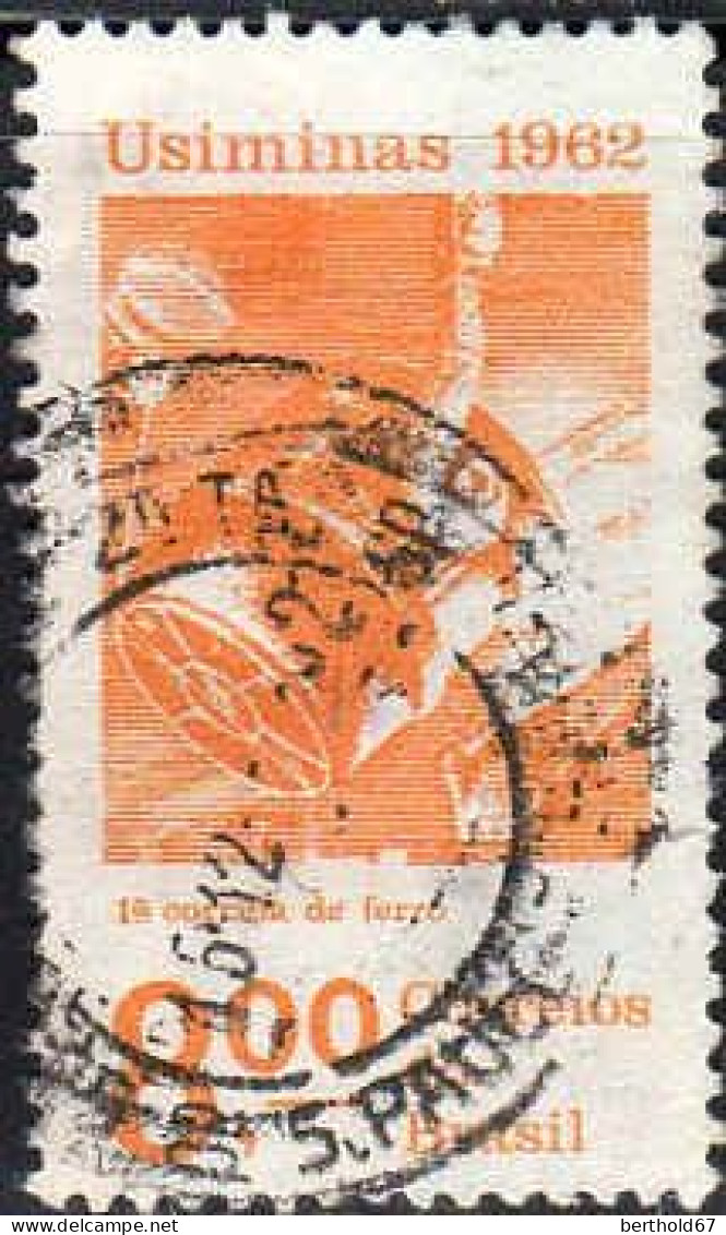 Brésil Poste Obl Yv: 720 Mi:1023 Usiminas 1a.Corrida De Ferro (TB Cachet Rond) - Used Stamps