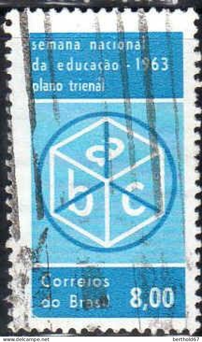 Brésil Poste Obl Yv: 731 Mi:1033 Semana Nacional Da Educacao (Dents Courtes) - Used Stamps