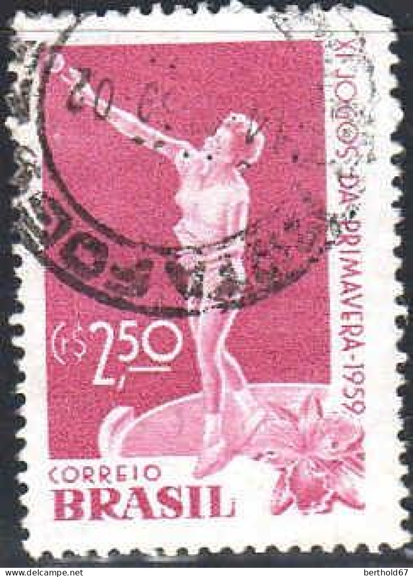 Brésil Poste Obl Yv: 681 Mi:963 Lancement Du Poids (TB Cachet Rond) - Used Stamps