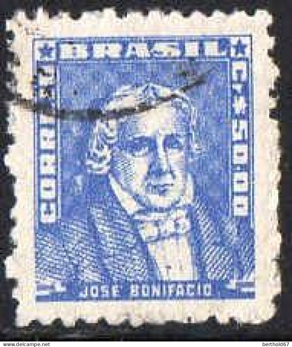 Brésil Poste Obl Yv: 679 Mi:872XII Jose Bonifacio Naturaliste (Beau Cachet Rond) - Gebruikt