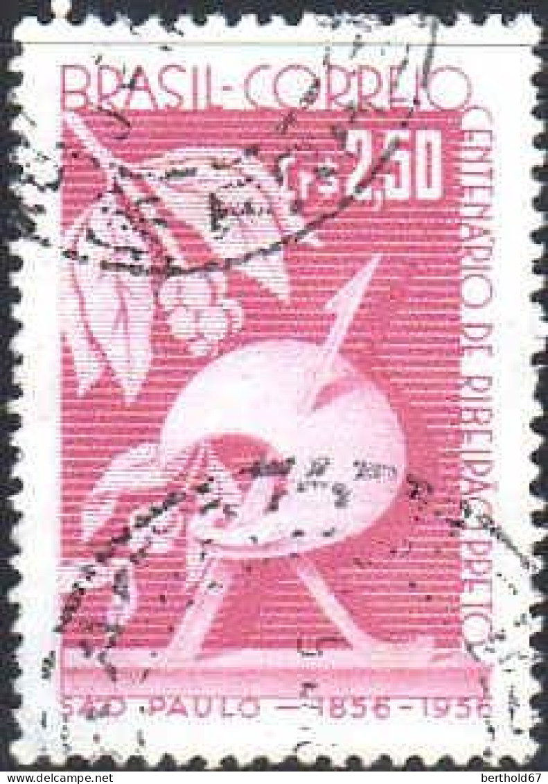 Brésil Poste Obl Yv: 638 Mi:922X Centenario De Ribeiro Preto Sao Paulo (Beau Cachet Rond) - Used Stamps