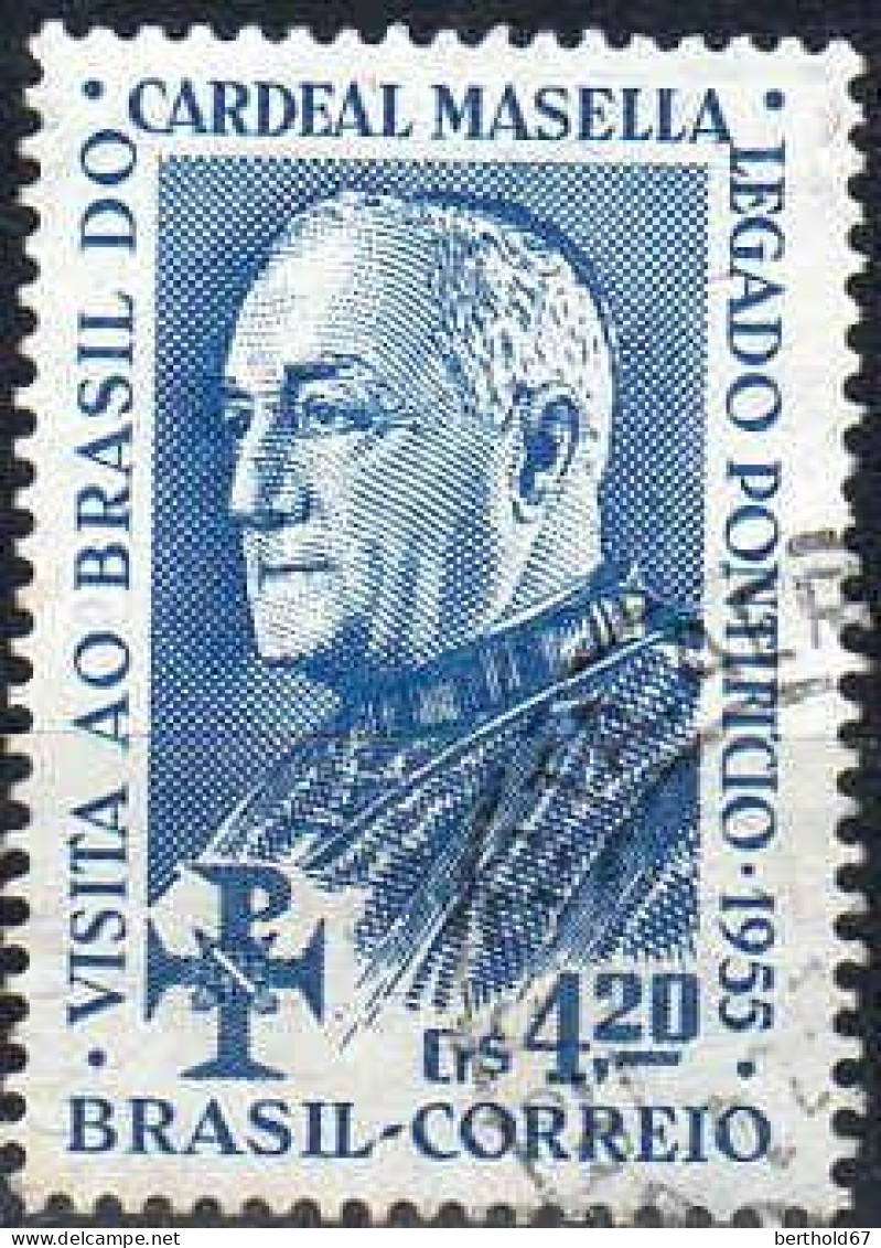 Brésil Poste Obl Yv: 609 Mi:883 Cardeal Masella Legado Pontificio (Beau Cachet Rond) - Oblitérés