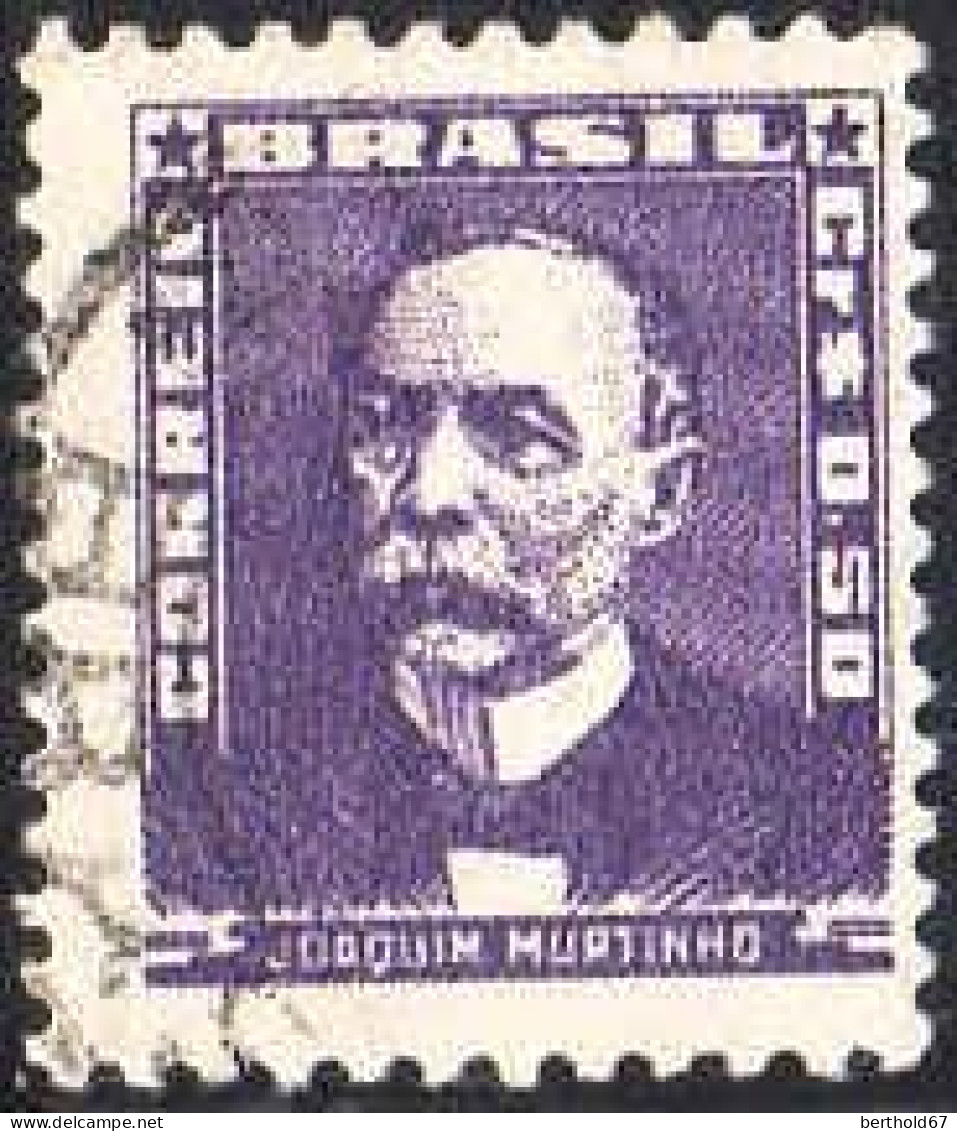 Brésil Poste Obl Yv: 581 Mi:852XI Joaquim Murtinho (Beau Cachet Rond) - Usados