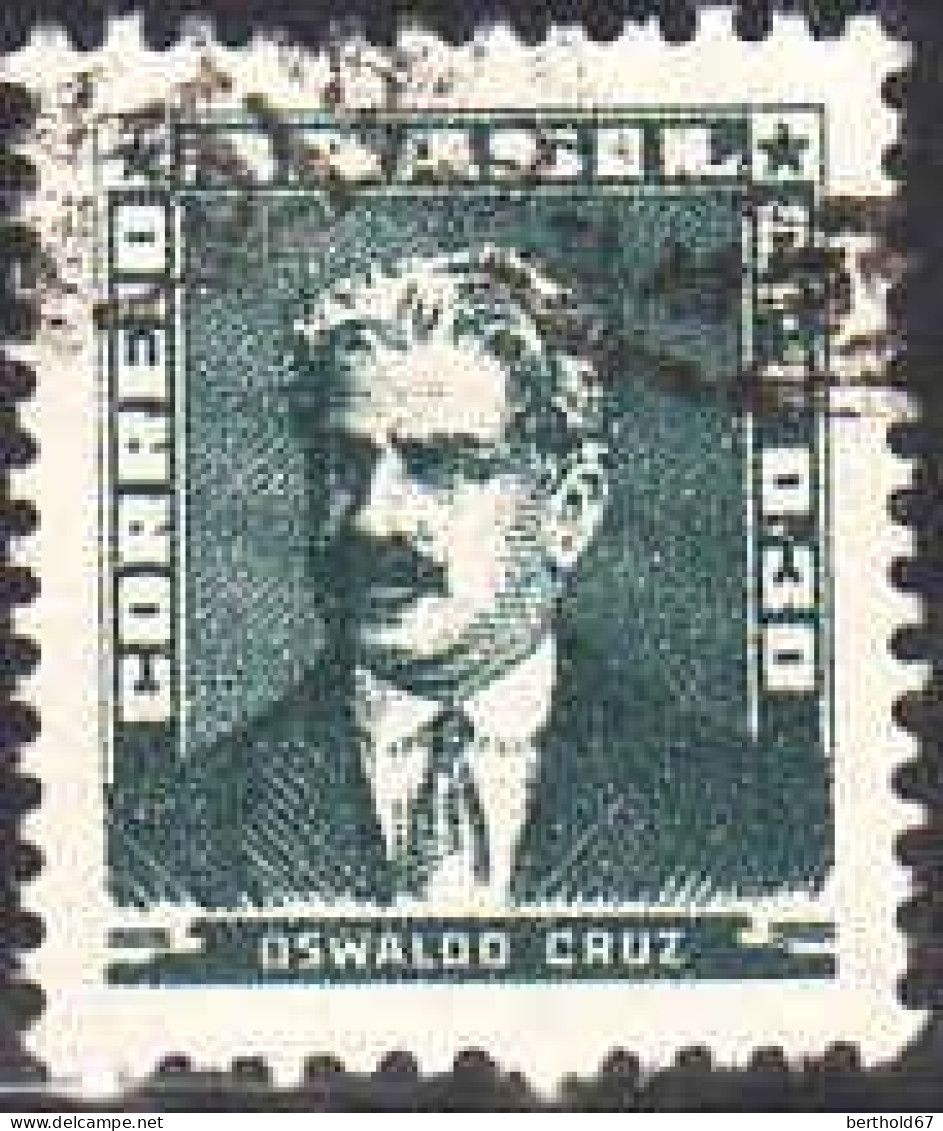 Brésil Poste Obl Yv: 579 Mi:850XI Oswaldo Cruz Médecin - Used Stamps