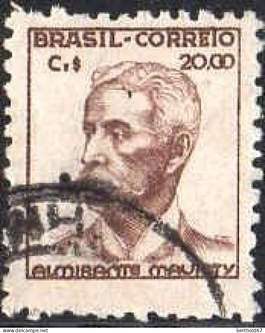 Brésil Poste Obl Yv: 468C Almirante Maurity (Beau Cachet Rond) - Used Stamps