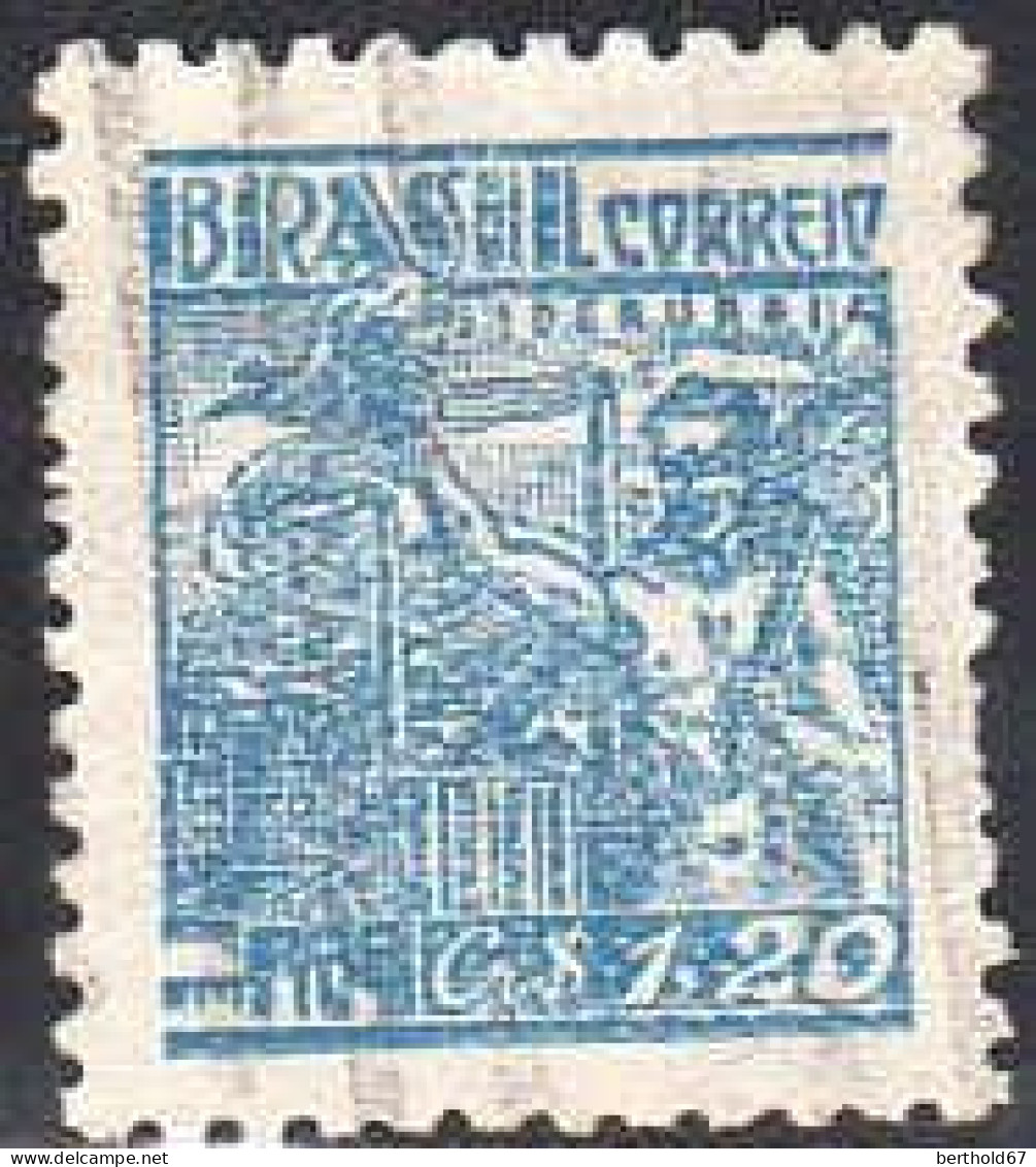 Brésil Poste Obl Yv: 467 Mi:707XI Siderurgia (Dents Courtes) - Used Stamps