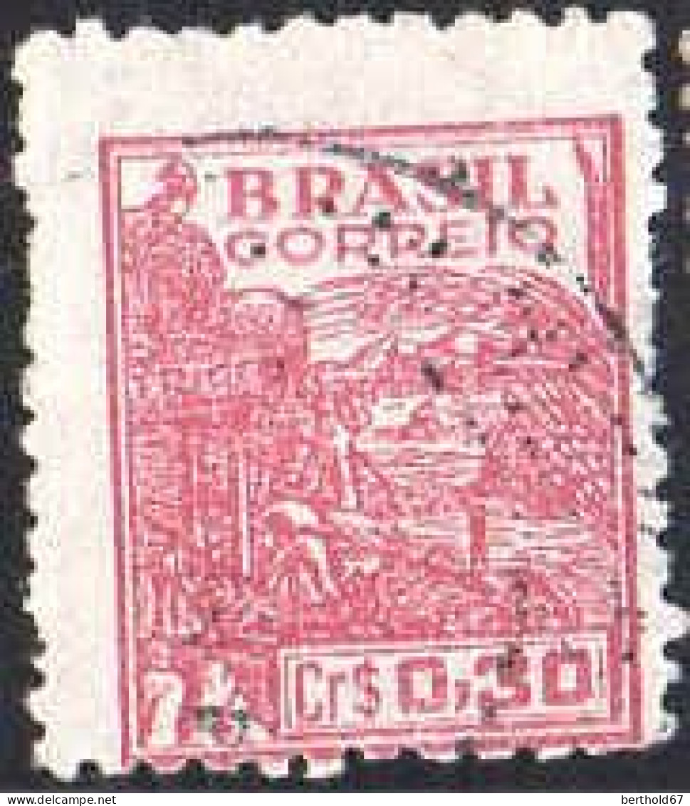 Brésil Poste Obl Yv: 465A Mi:702XI Agriculture (cachet Rond) - Gebraucht