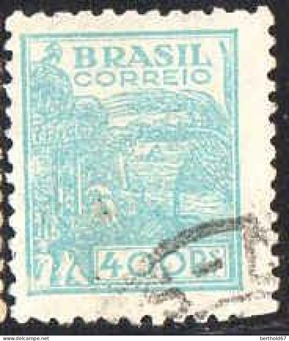 Brésil Poste Obl Yv: 386 Mi:614yI Agriculture (Beau Cachet Rond) - Oblitérés