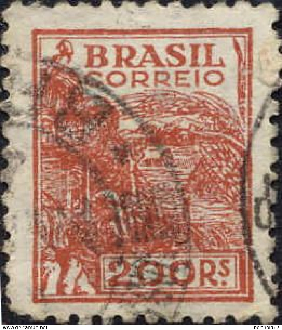 Brésil Poste Obl Yv: 384 Mi:612yII Agriculture (Beau Cachet Rond) - Used Stamps