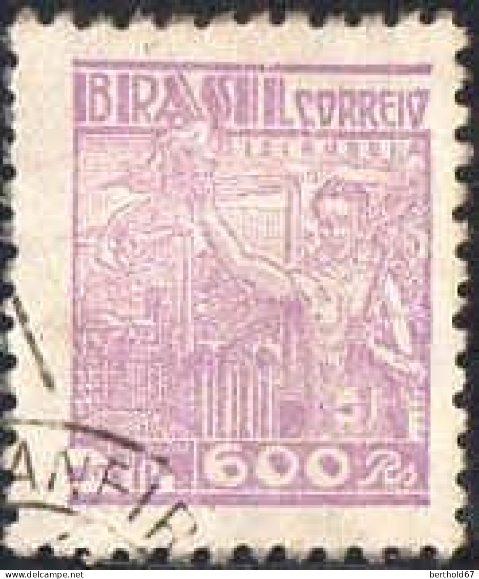 Brésil Poste Obl Yv: 388 Mi:616yI Siderurgia (Beau Cachet Rond) - Usados