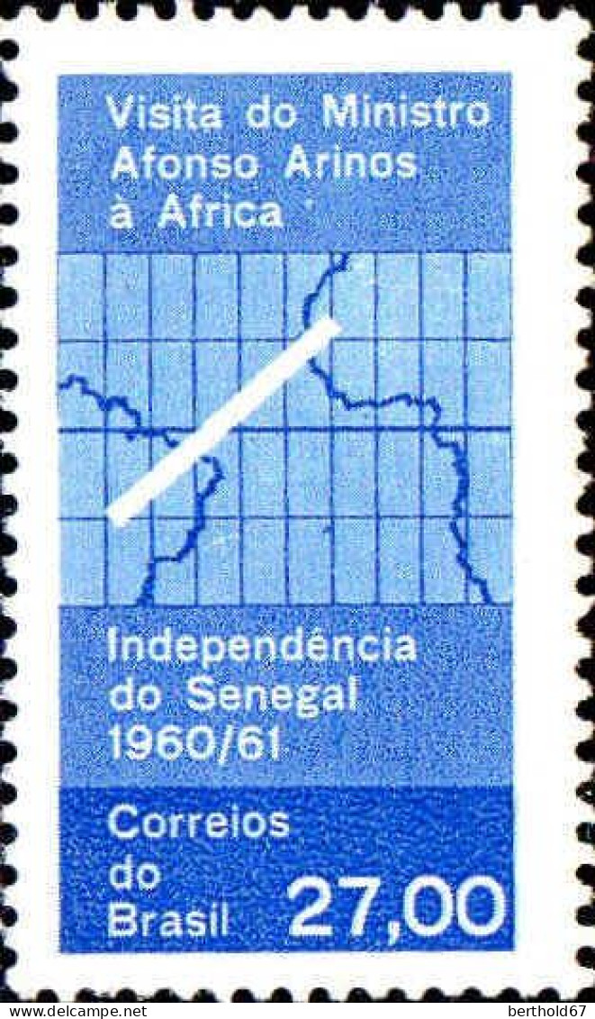 Brésil Poste N** Yv: 703 Mi:1002 Independencia Do Senegal - Unused Stamps