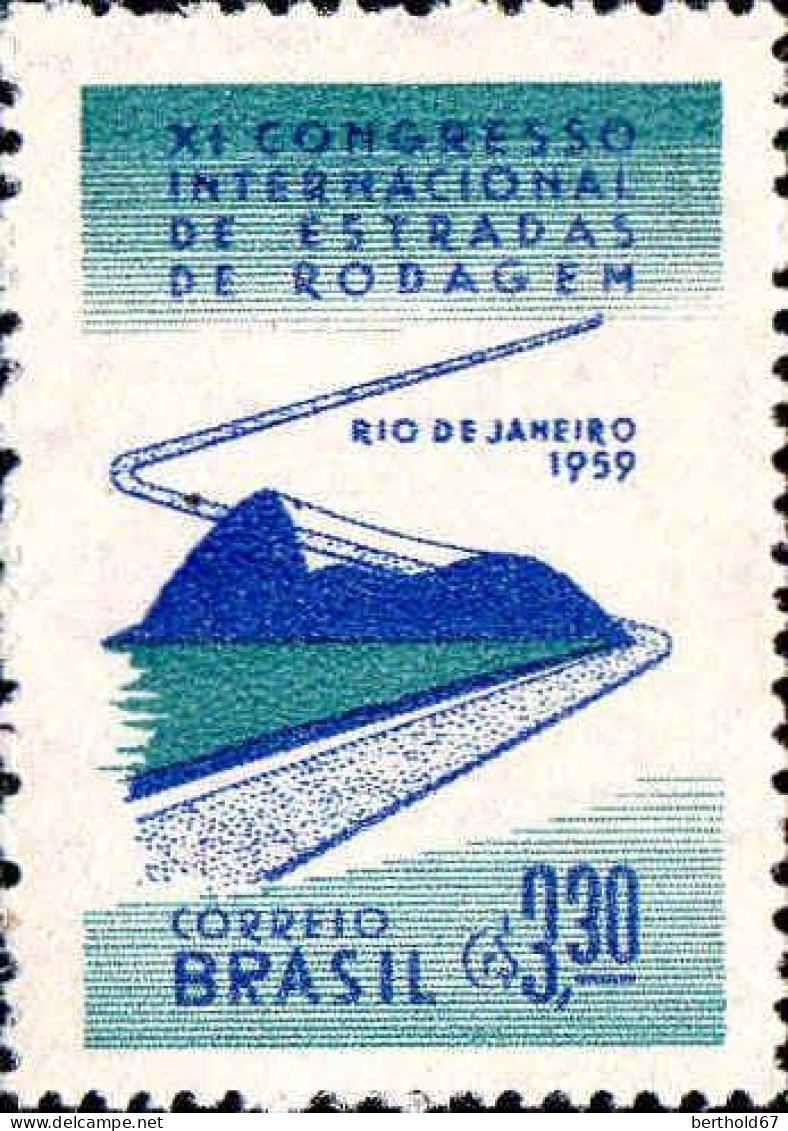 Brésil Poste N** Yv: 682 Mi:961 Congresso Internacional De Estradas De Rodagem - Unused Stamps