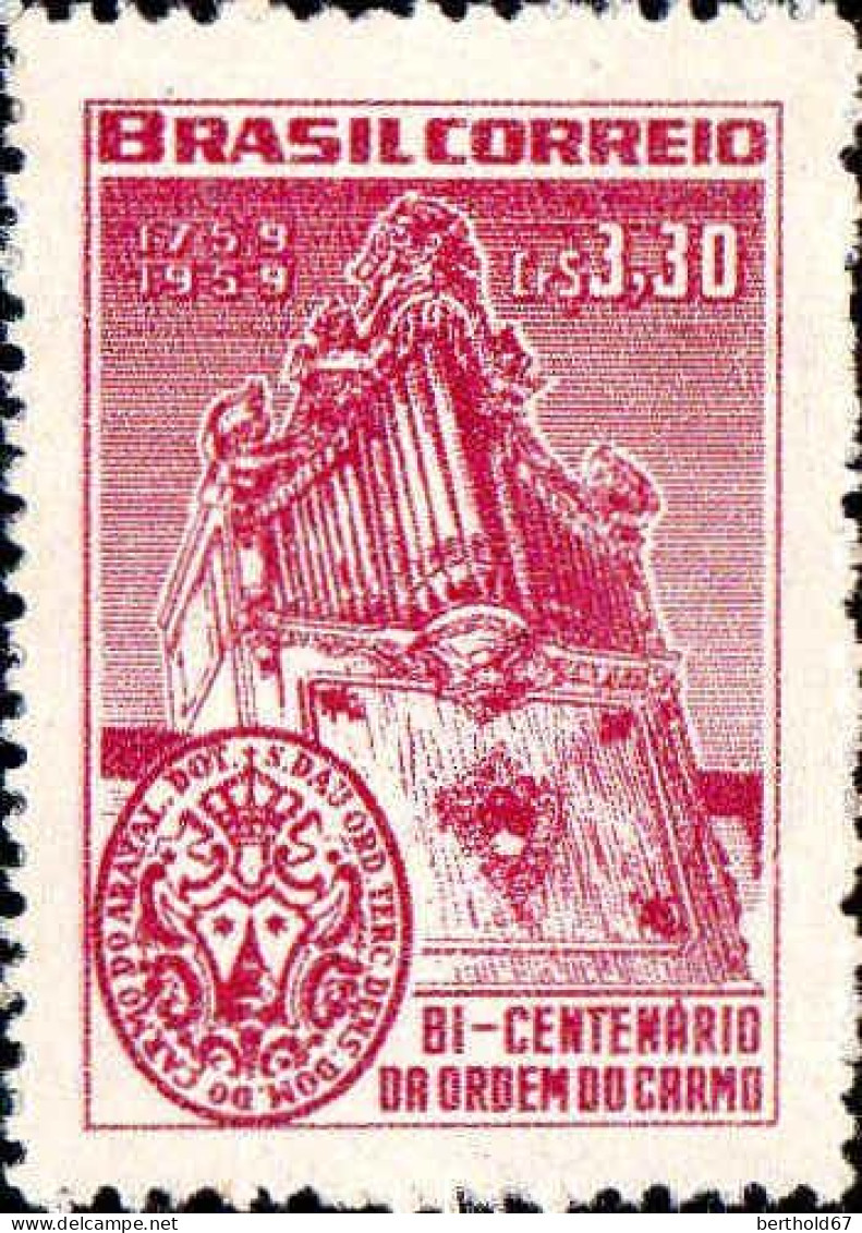 Brésil Poste N** Yv: 675 Mi:959 Orden Do Carmo - Unused Stamps