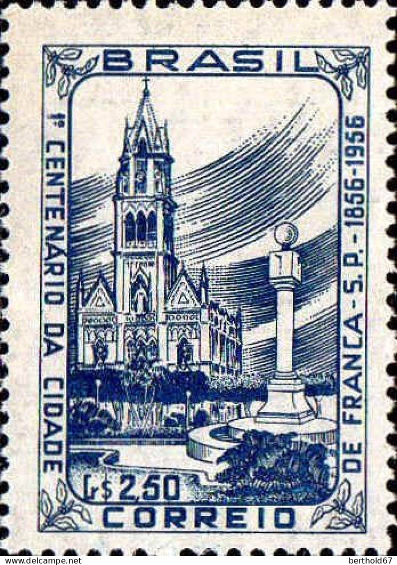 Brésil Poste N** Yv: 621 Mi:895 Centenario Da Cidade De Franca - Unused Stamps