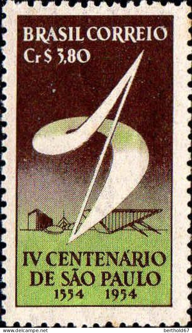 Brésil Poste N** Yv: 526 Mi:796 4.Centenario De Sao Paulo - Unused Stamps