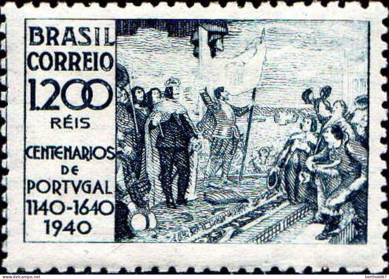 Brésil Poste N** Yv: 371 Mi:535 Joao IV Roi Du Portugal - Unused Stamps