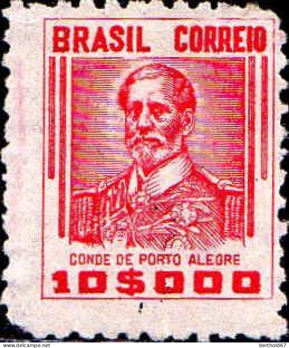 Brésil Poste N* Yv: 394 Mi:622yI Conde De Porto Alegre (sans Gomme) - Unused Stamps