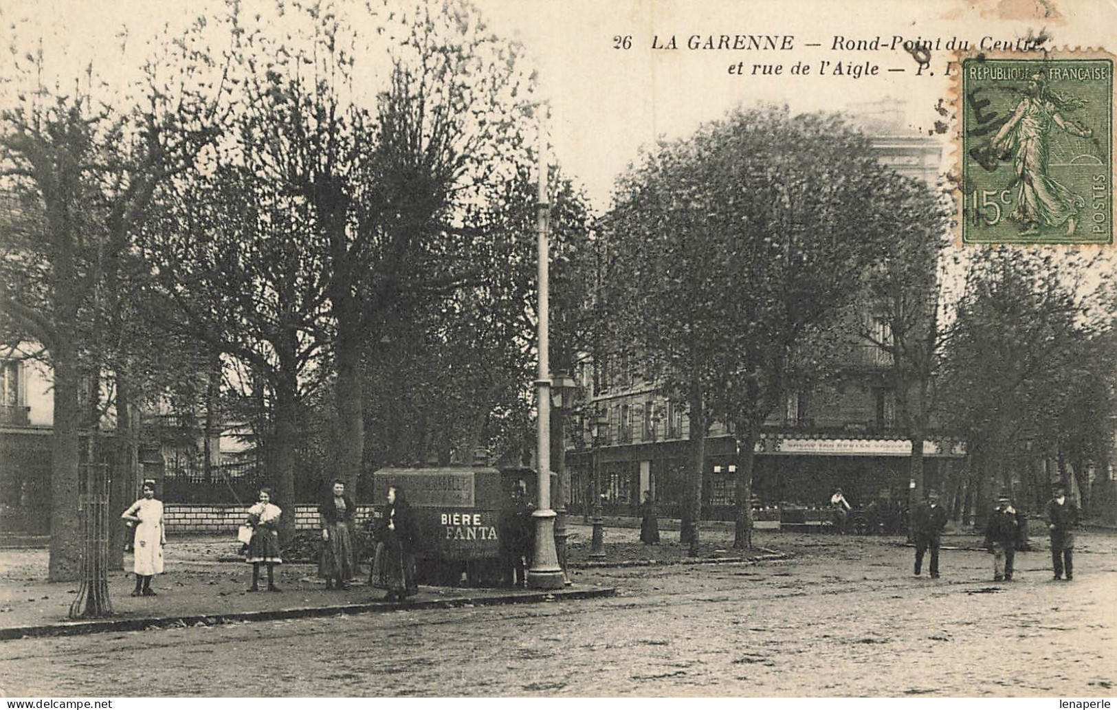 D9692 La Garenne Rond Point Du Centre - La Garenne Colombes