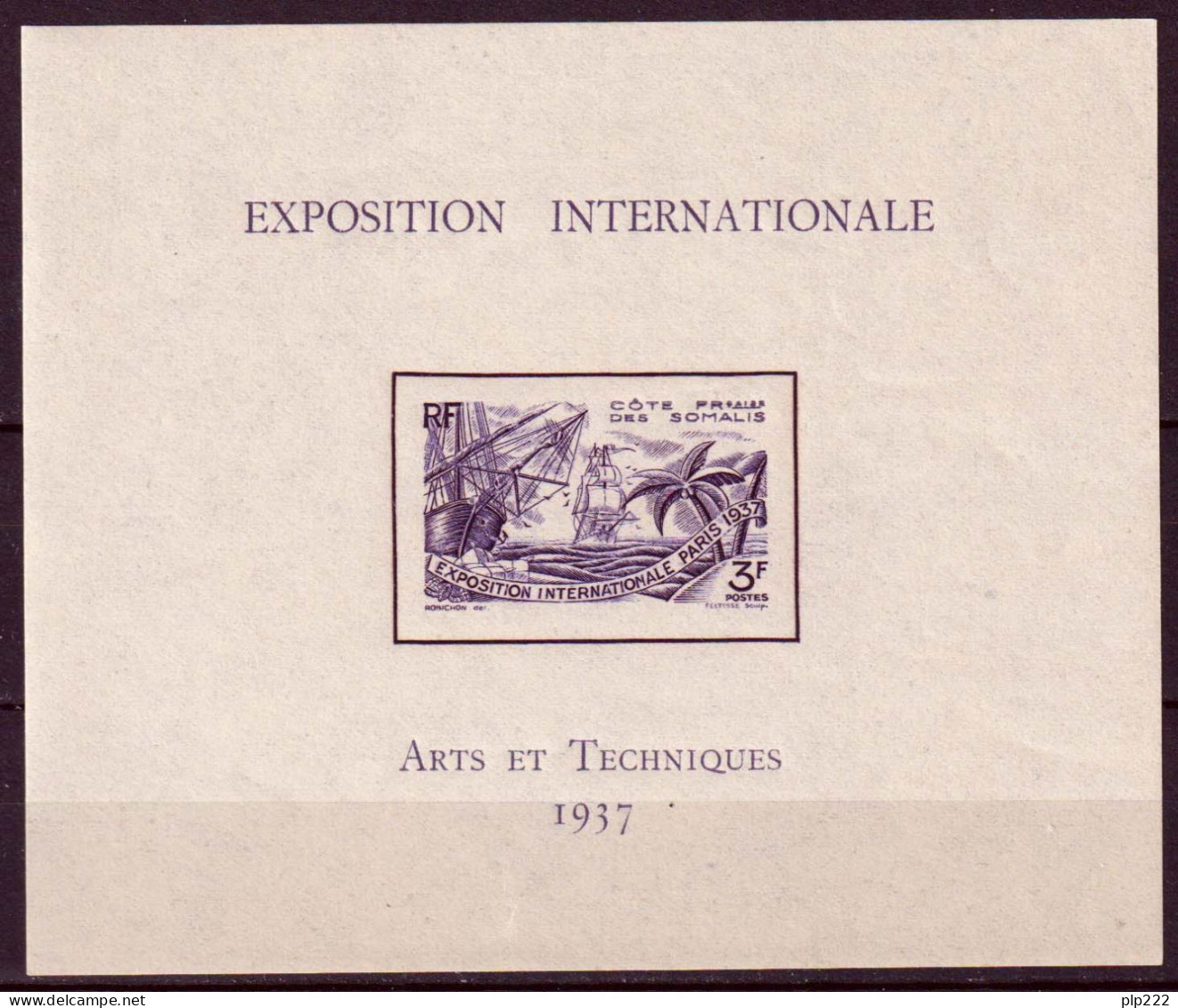 Costa Dei Somali 1937 Y.T.BF1 **/MNH/ VF - Unused Stamps