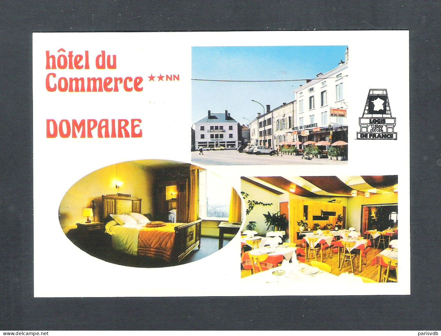 DOMPAIRE - HOTEL DU COMMERCE      (FR 20.167) - Dompaire