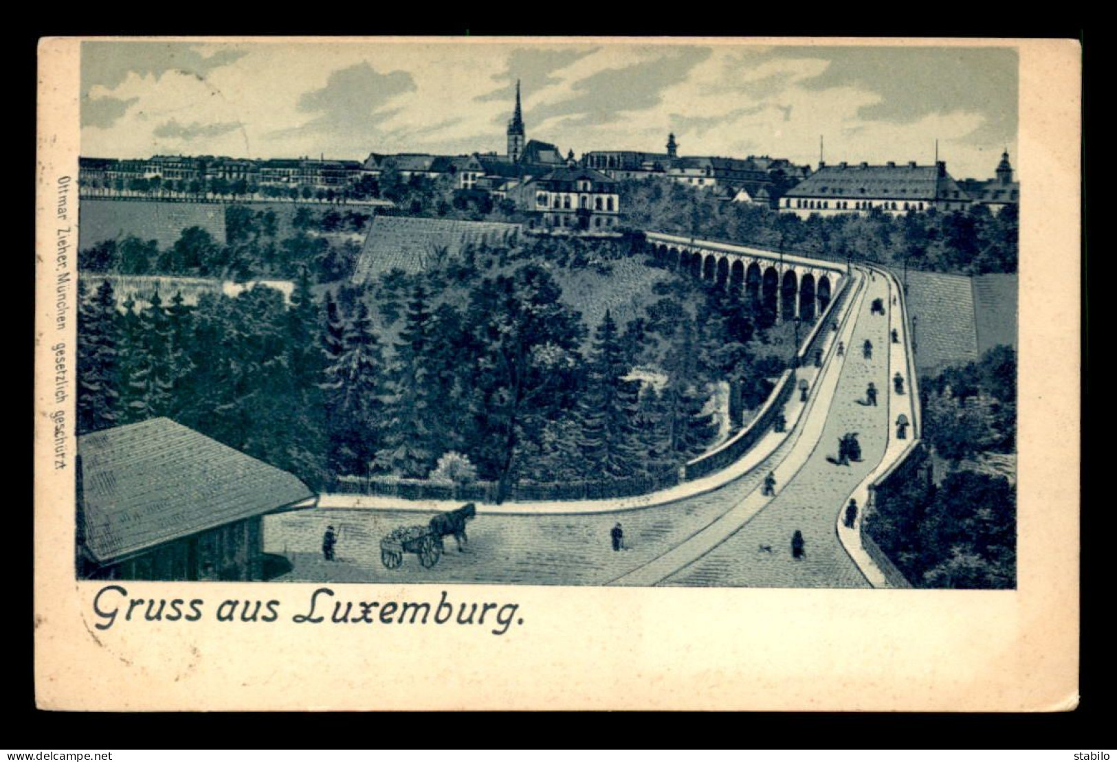 LUXEMBOURG-VILLE - GRUSS AUS - Luxemburg - Stadt