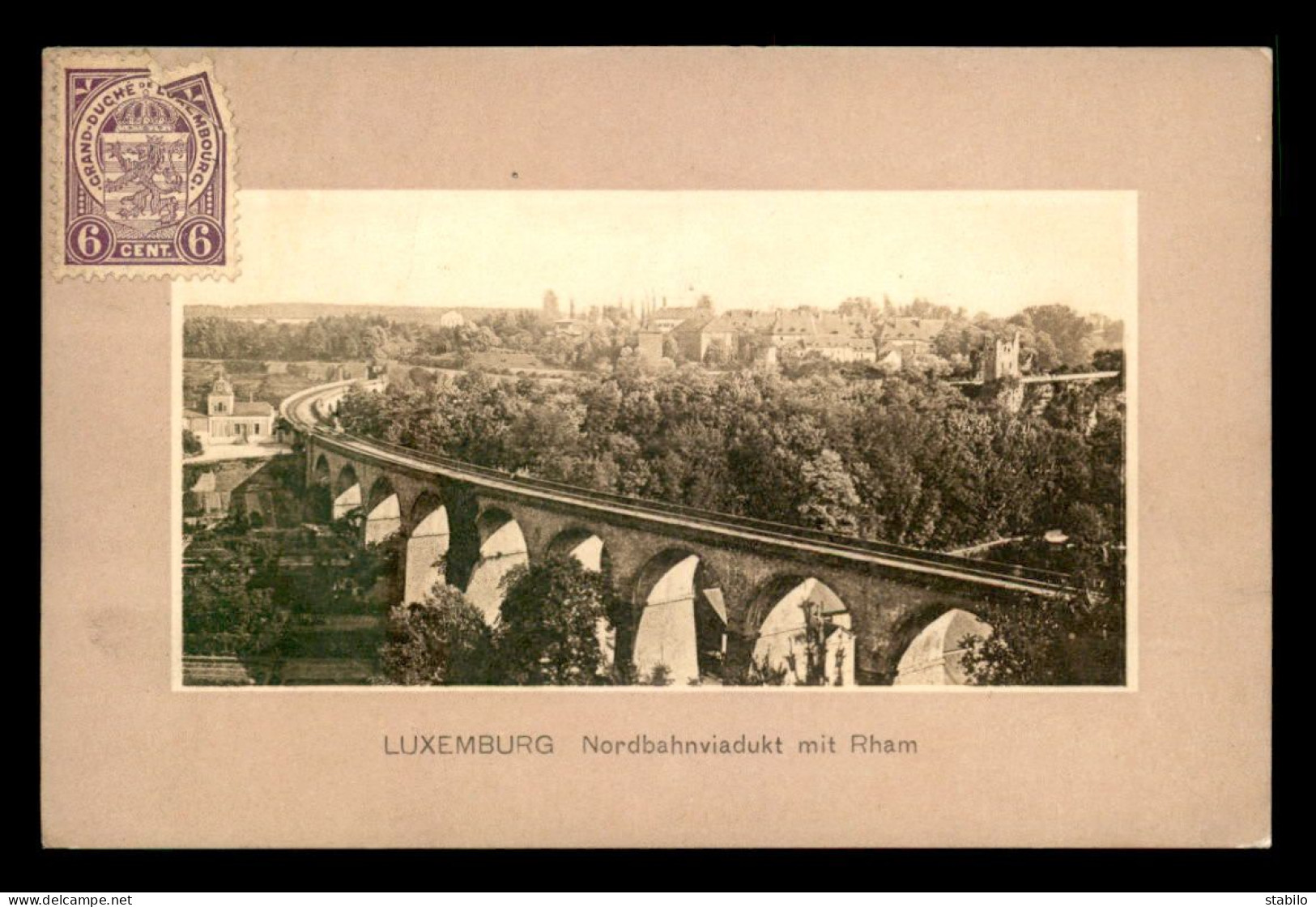 LUXEMBOURG-VILLE - VIADUC DE CHEMIN DE FER - Luxemburg - Stadt