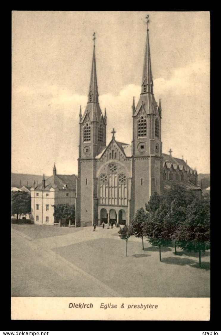 LUXEMBOURG - DIEKIRCH - EGLISE ET PRESBYTERE - Diekirch