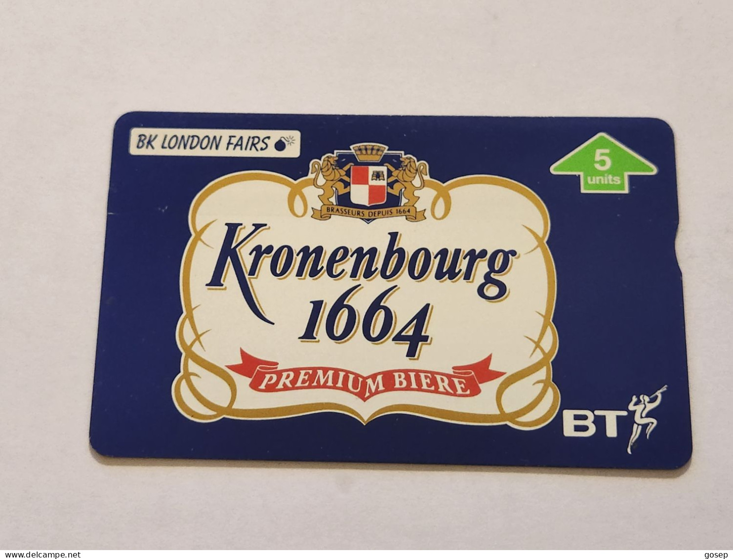 United Kingdom-(BTG-522)BK London Fairs/Kronenbourg 1664-(520)(5units)-(505D)(tirage-1.000)-price Cataloge-10.00£-mint - BT Edición General