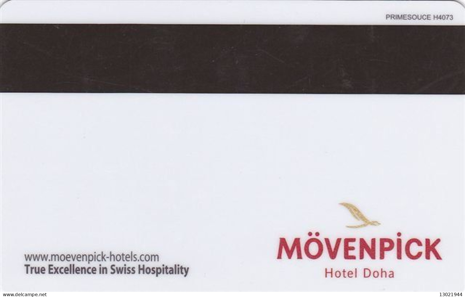 QATAR   KEY HOTEL   Mövenpick Hotel Doha - HSBC - Hotelkarten