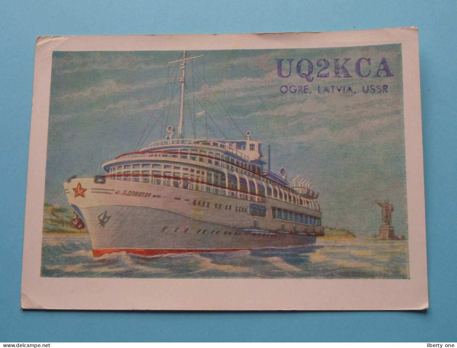 UQ2KCA Ogre, LATVIA, USSR - Werner ( Radio / QSL ) 1963 Amsterdam ( See SCANS ) ! - Autres & Non Classés