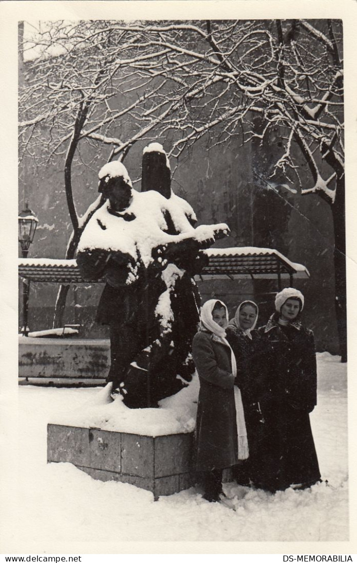 Zagreb - Monument Petrica Kerempuh - Kroatien