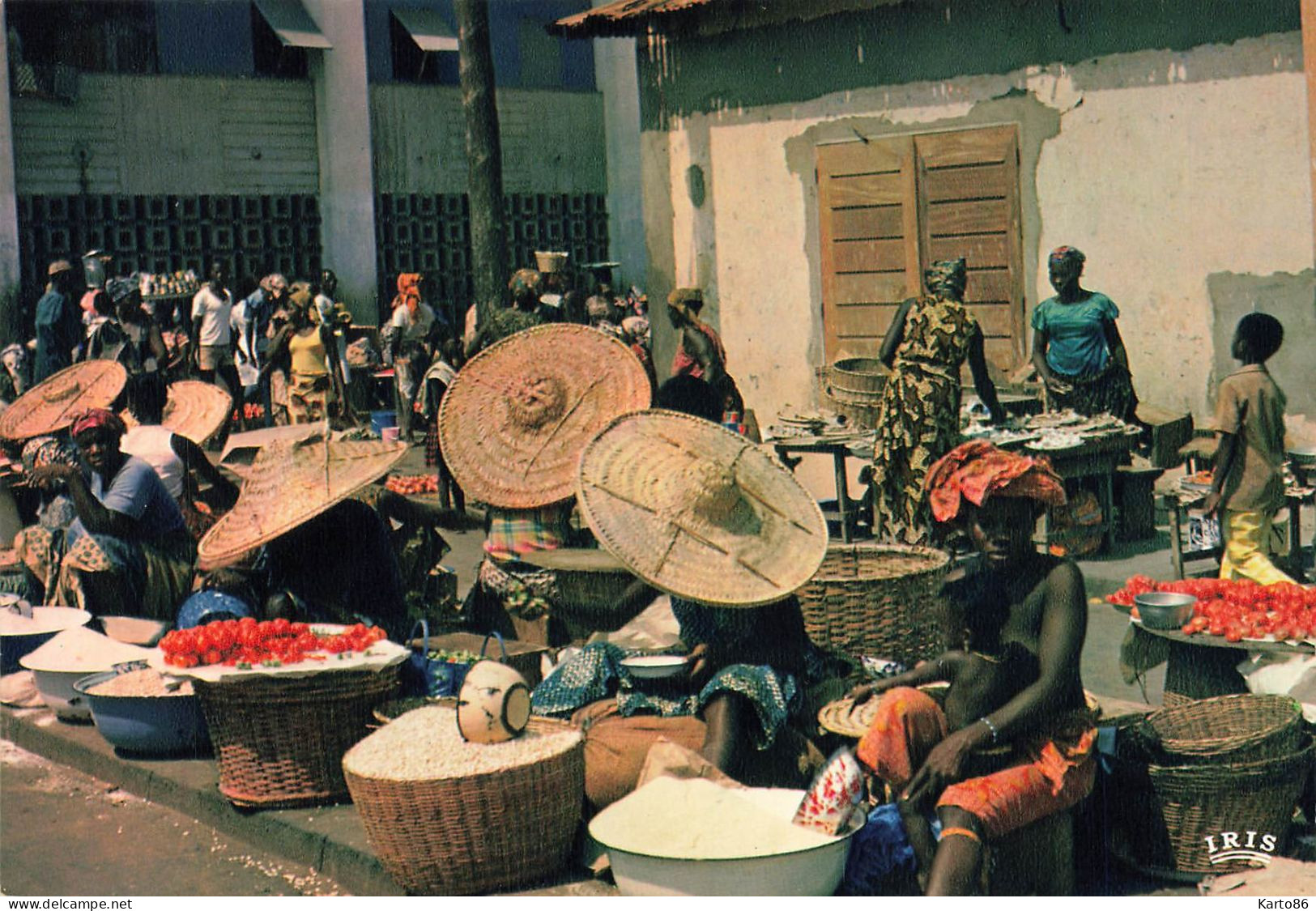 Lomé , Togo * Le Grand Marché * Market éthnique Ethno Ethnic - Togo