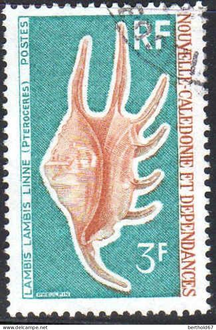 Nle-Calédonie Poste Obl Yv: 380 Mi:515 Lambis Lambis Linne Pteroceres (Beau Cachet Rond) - Used Stamps