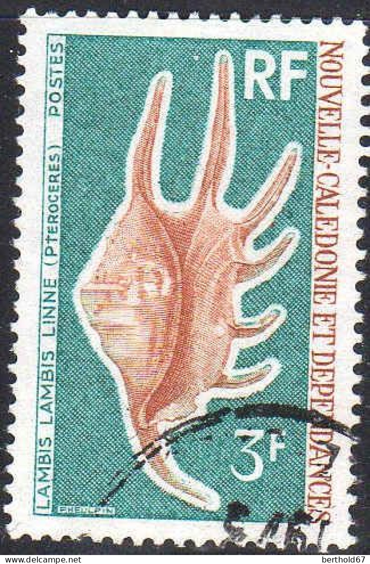 Nle-Calédonie Poste Obl Yv: 379/380 Coquillages (cachet Rond) - Usados