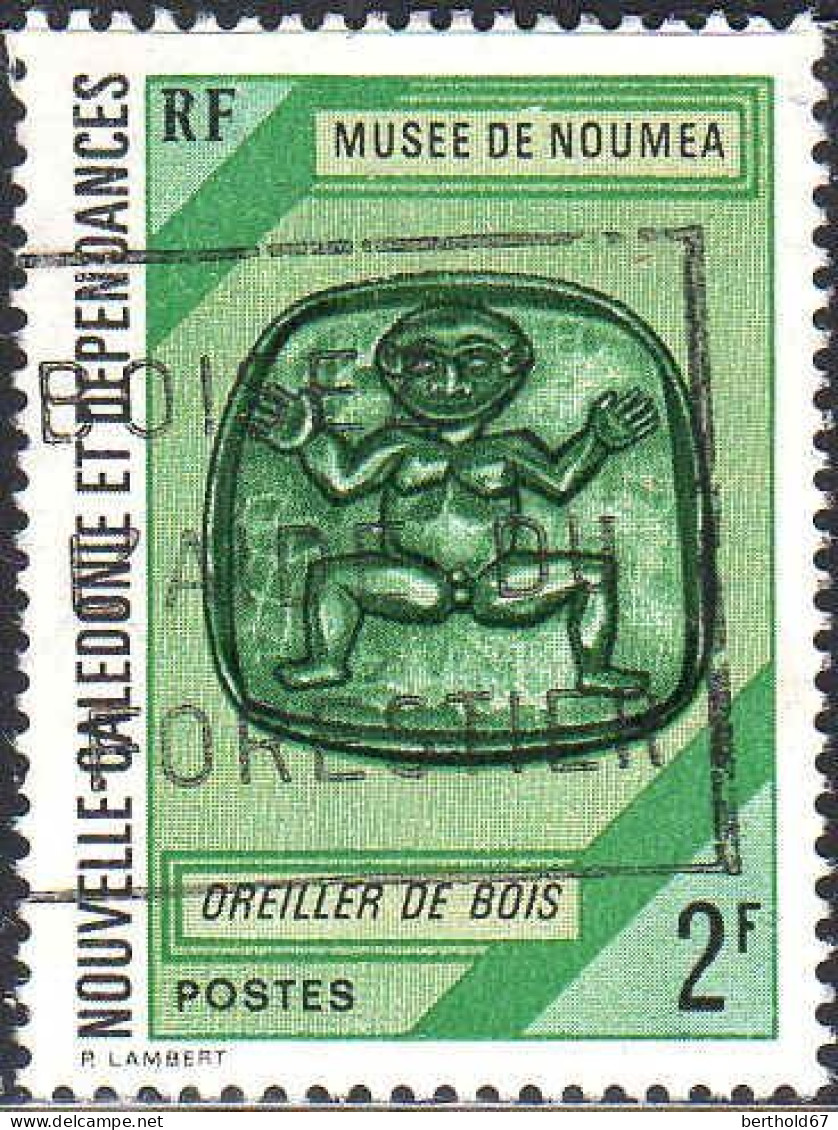 Nle-Calédonie Poste Obl Yv: 381/384 Musée De Nouméa (Belle Obl.mécanique) - Gebruikt