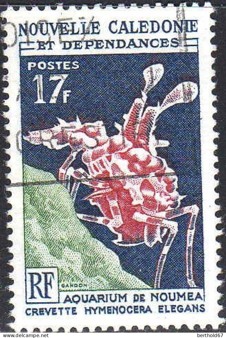 Nle-Calédonie Poste Obl Yv: 324 Mi:404 Crevette Hymenocera Elegans (Belle Obl.mécanique) - Used Stamps