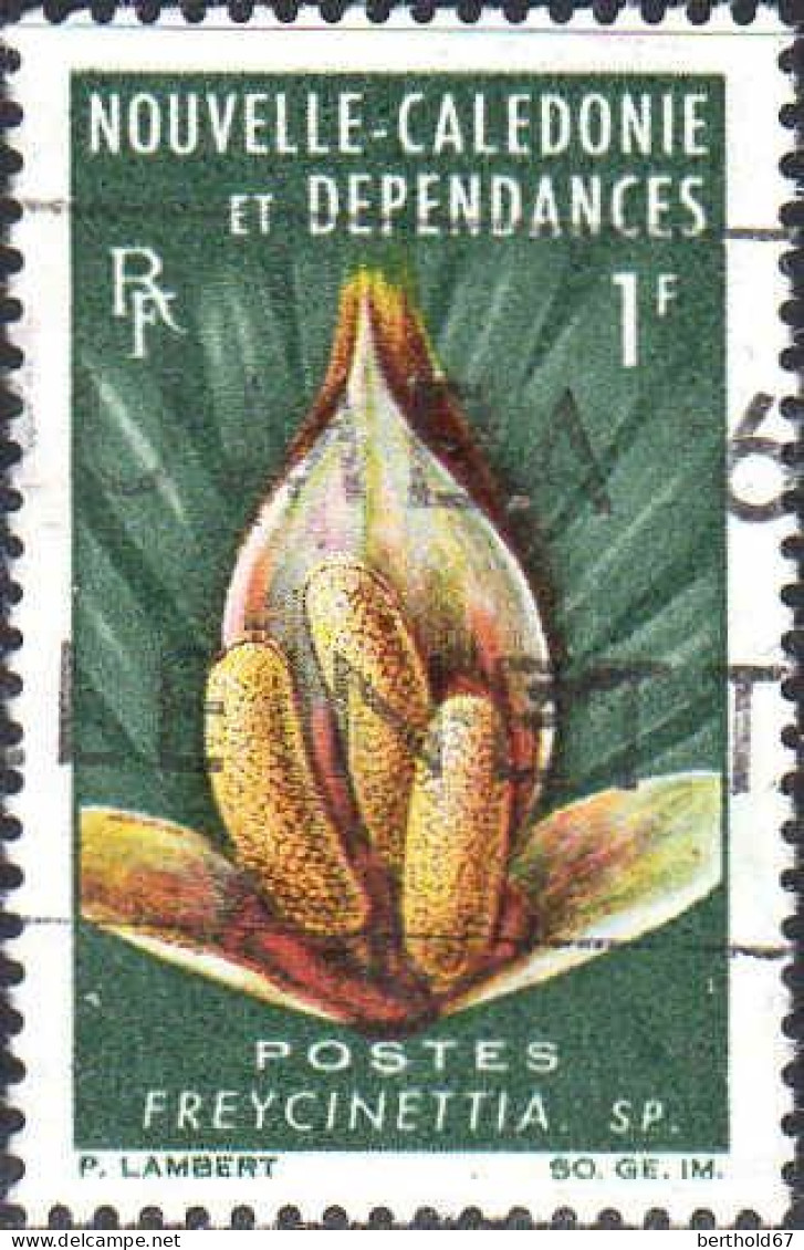 Nle-Calédonie Poste Obl Yv: 314 Mi:394 Freycinetta Sp (Belle Obl.mécanique) - Used Stamps