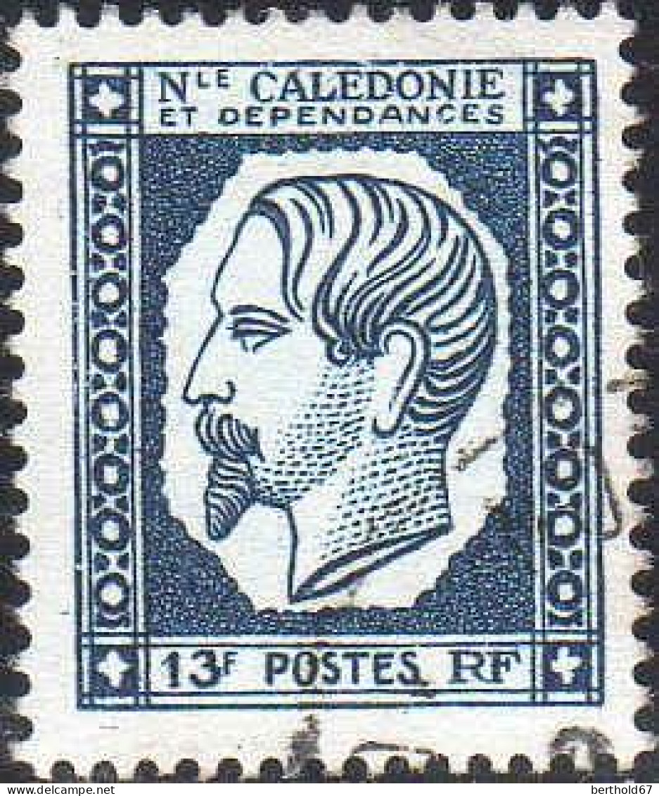 Nle-Calédonie Poste Obl Yv: 299 Mi:374 Napoléon III (Beau Cachet Rond) - Oblitérés
