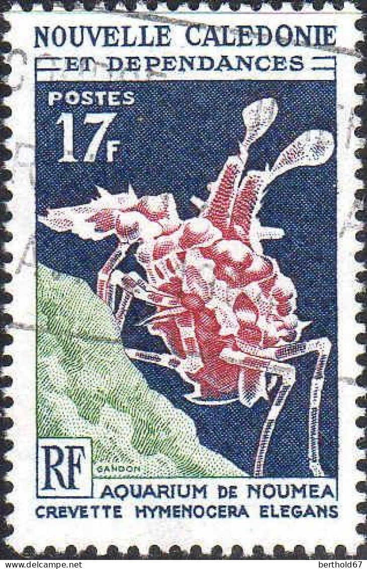 Nle-Calédonie Poste Obl Yv: 322/324 Aquarium De Nouméa (cachet Rond) - Used Stamps
