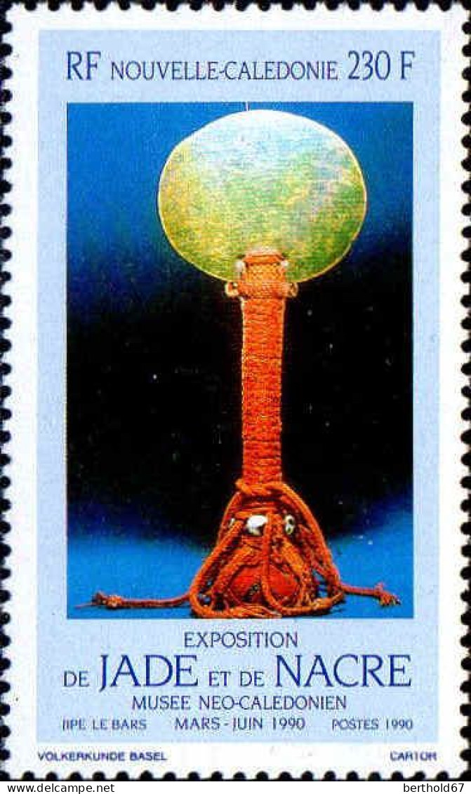 Nle-Calédonie Poste N** Yv: 591 Mi:872 Exposition De Jade & De Nacre - Unused Stamps
